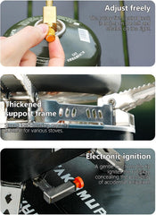 Butane- Propane  Camping Stove with 5 Burners