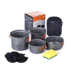 Naturehike - Four-piece Camping Cookware