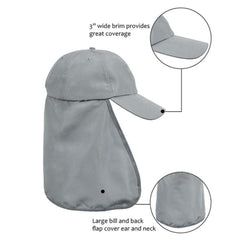 Dominance - P Cap with Neck Cover - Ascender Outdoors